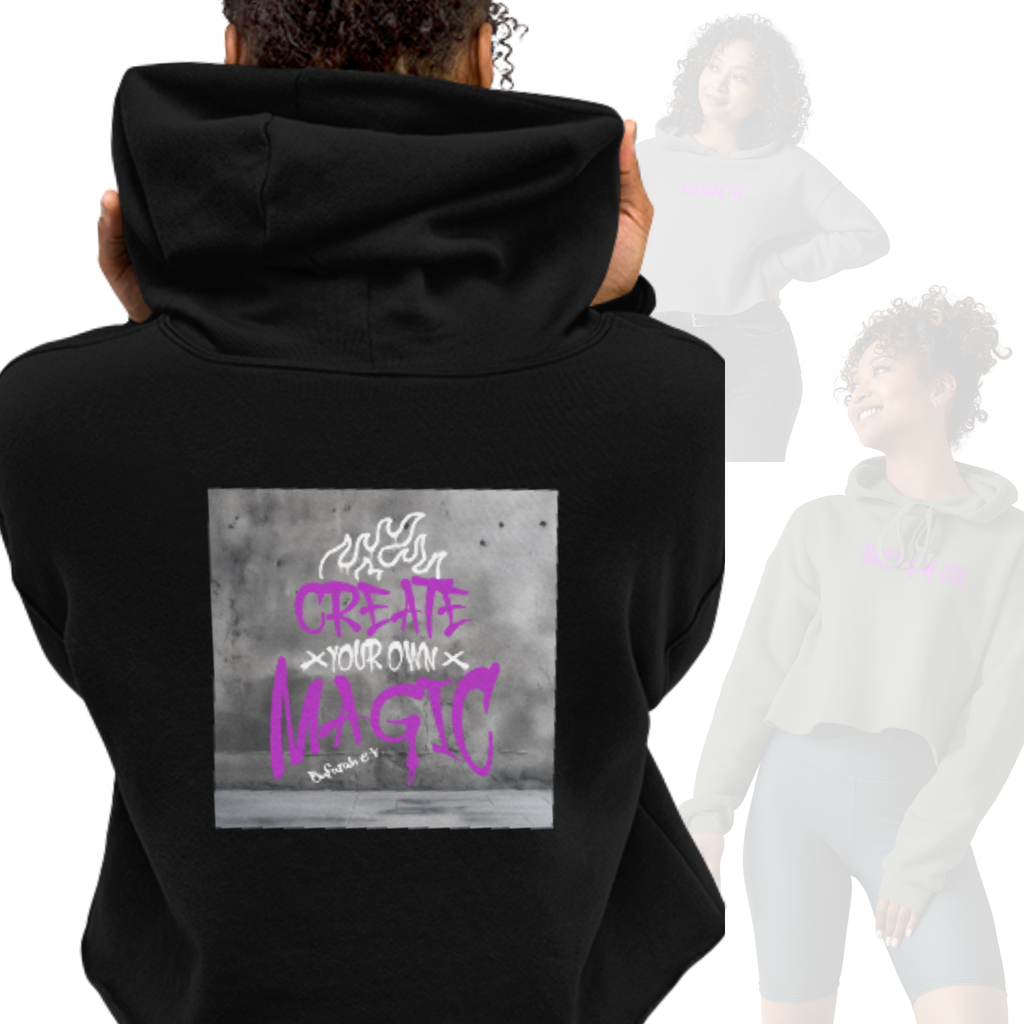 Crop-Hoodie Streetz - Designansicht
