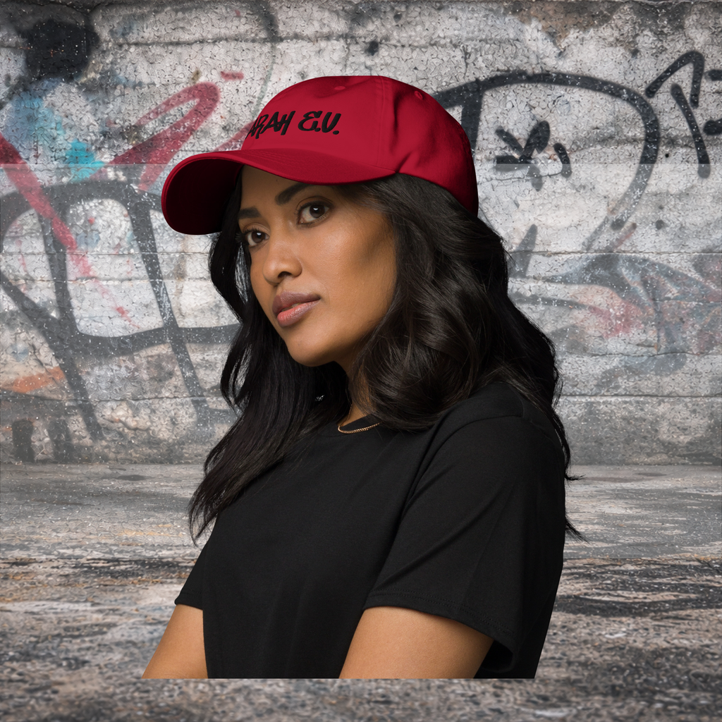 Dad-Hat Essentialz - Designansicht
