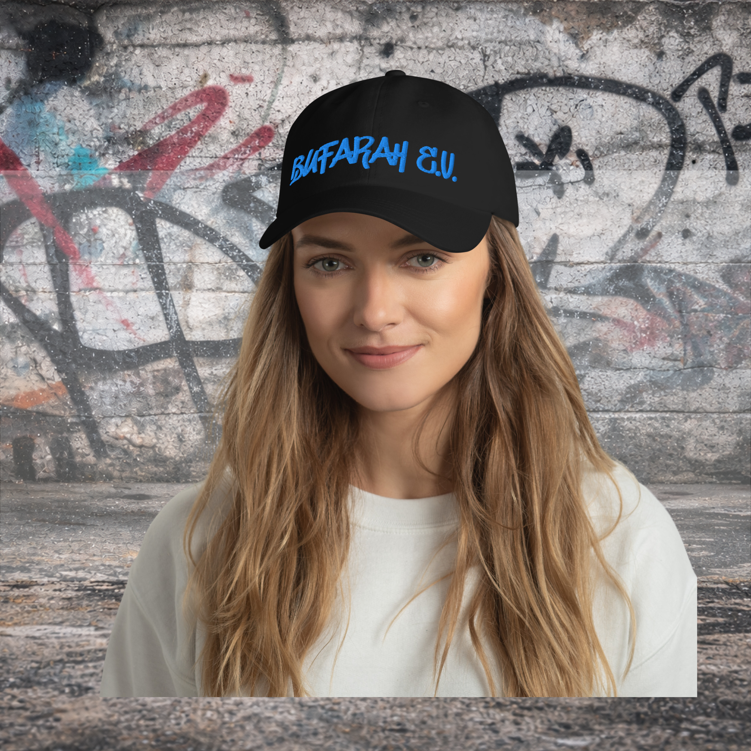 Dad-Hat Essentialz - Designansicht
