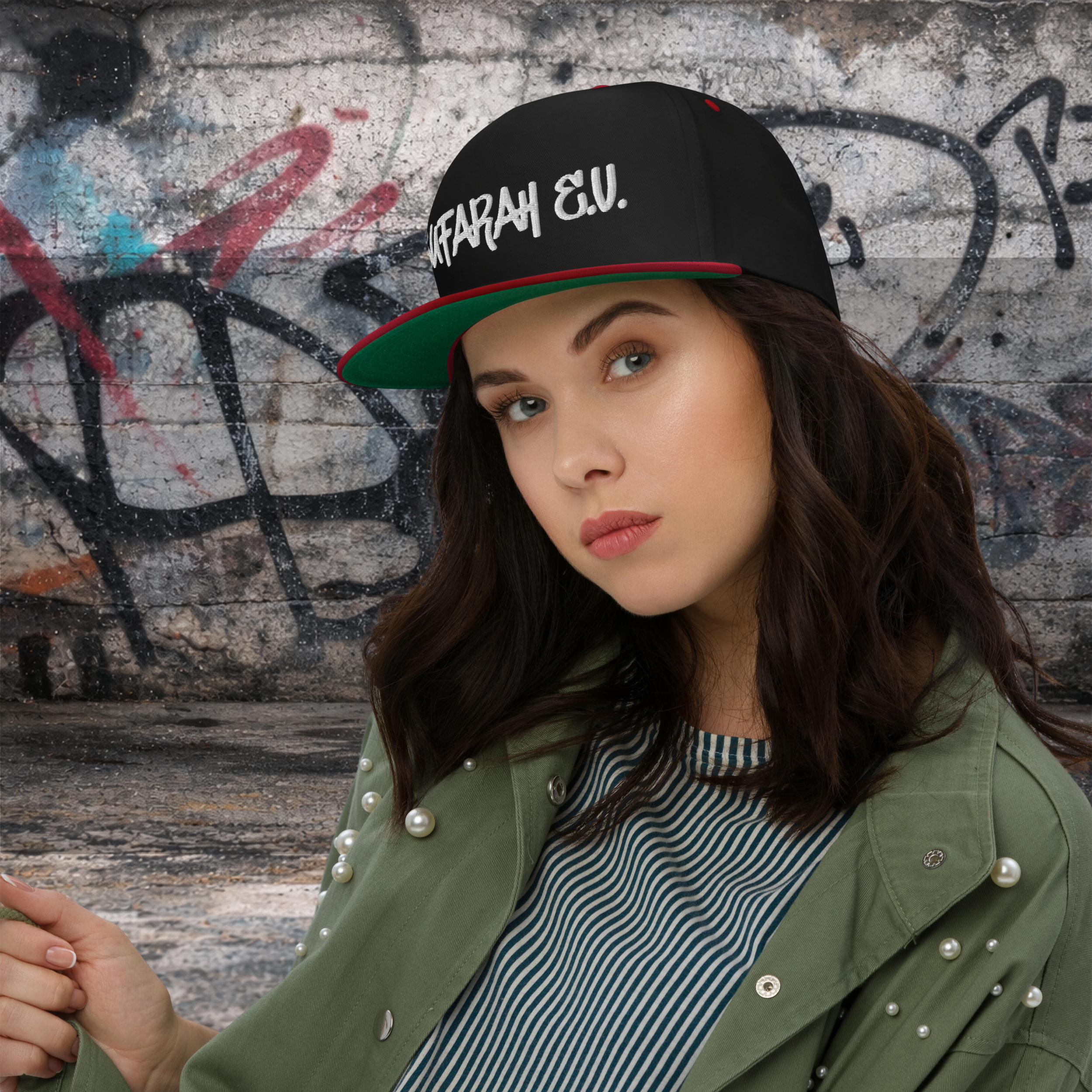 Flat Bill-Cap White - Steetz