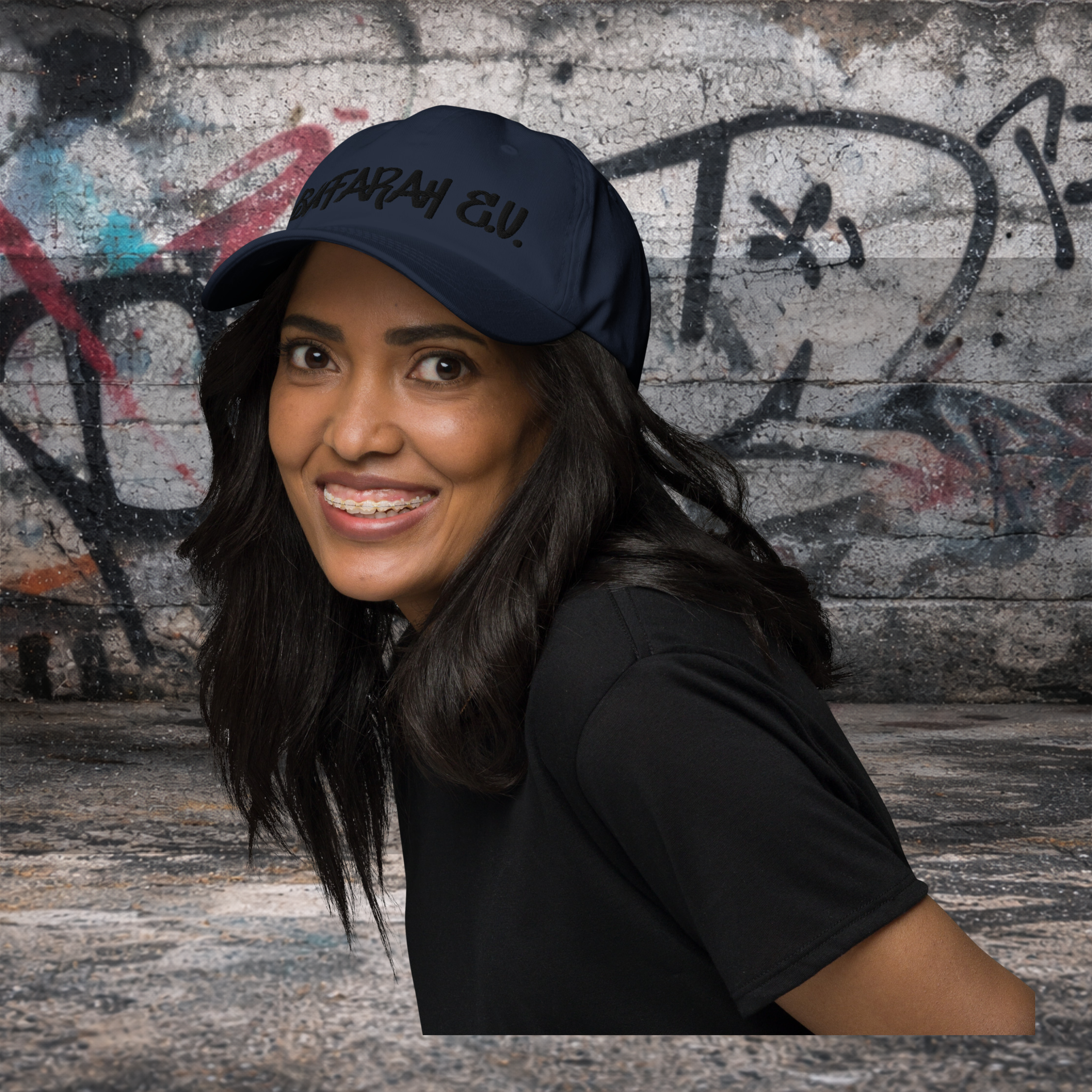 Dad-Hat Essentialz - Designansicht
