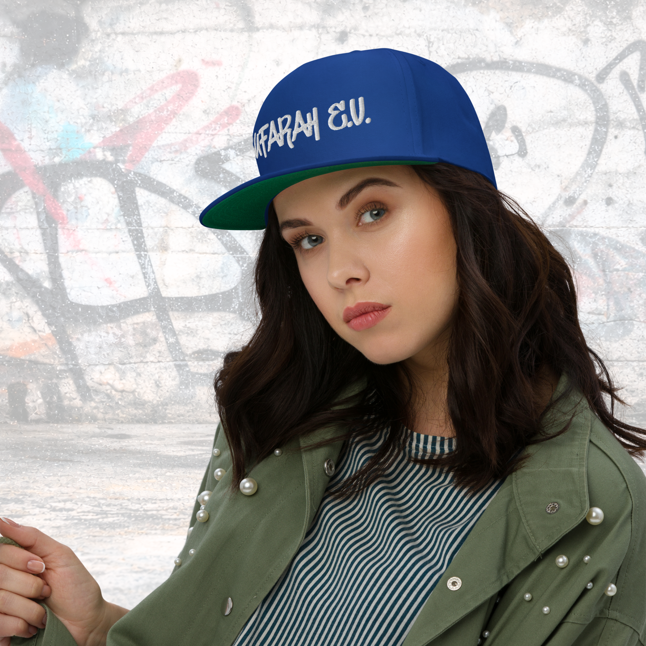 Flat Bill-Cap White - Steetz