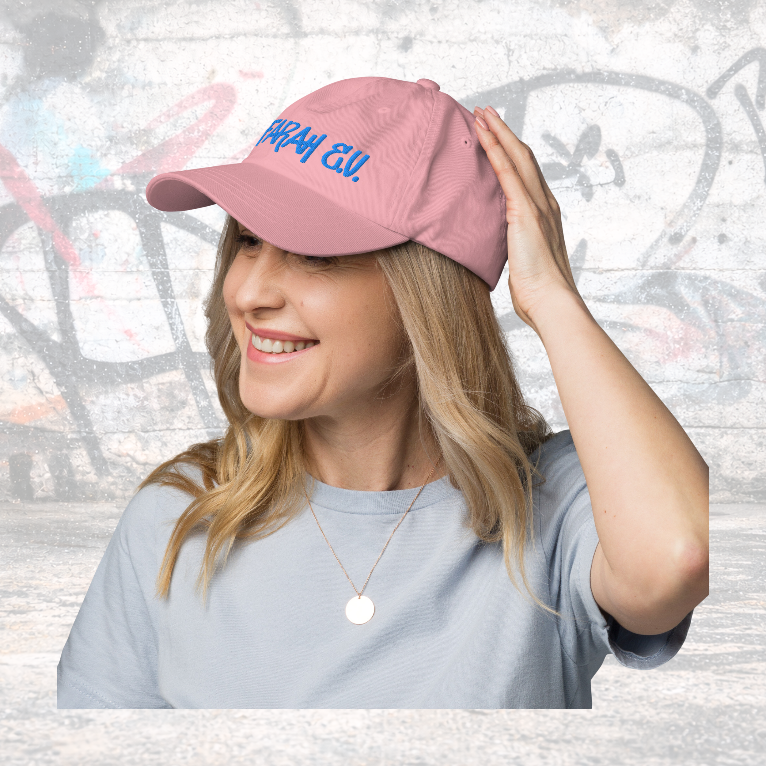 Dad-Hat Essentialz - Designansicht
