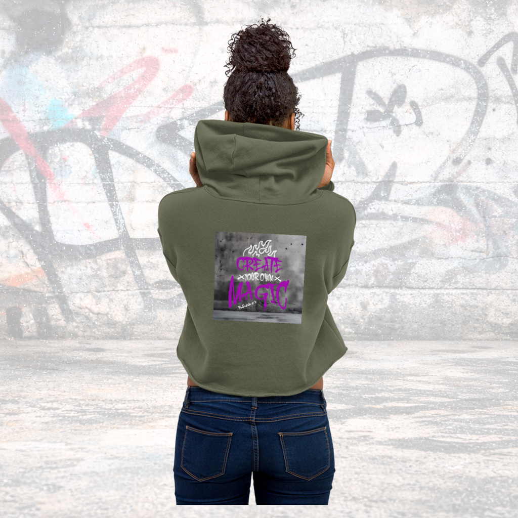 Crop-Hoodie Streetz - Designansicht
