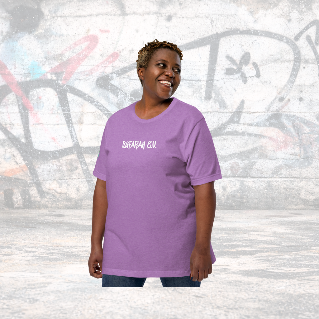 Heather Prism Mint Unisex-T-Shirt Colorz - Rückansicht
