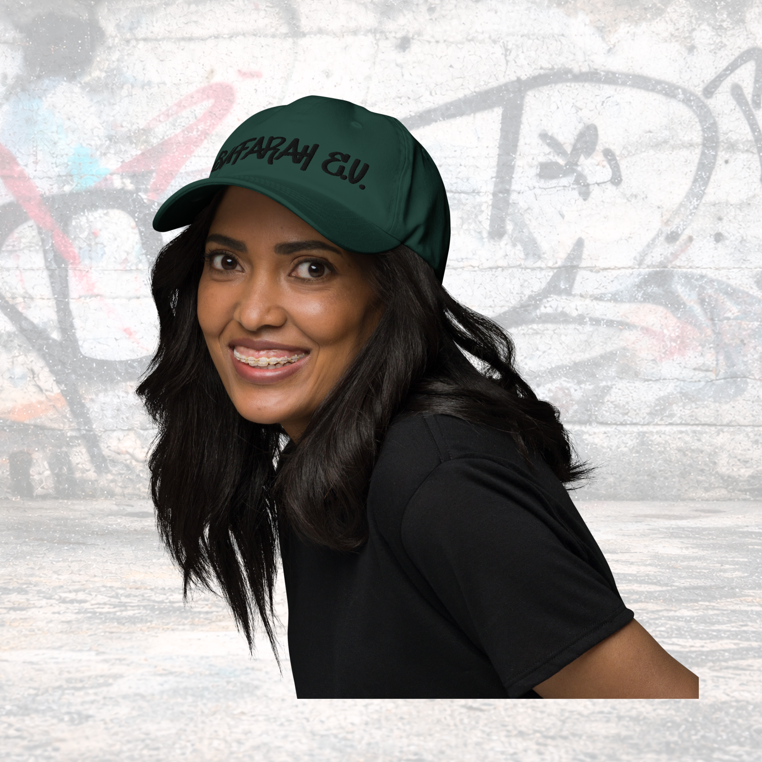 Dad-Hat Essentialz - Designansicht
