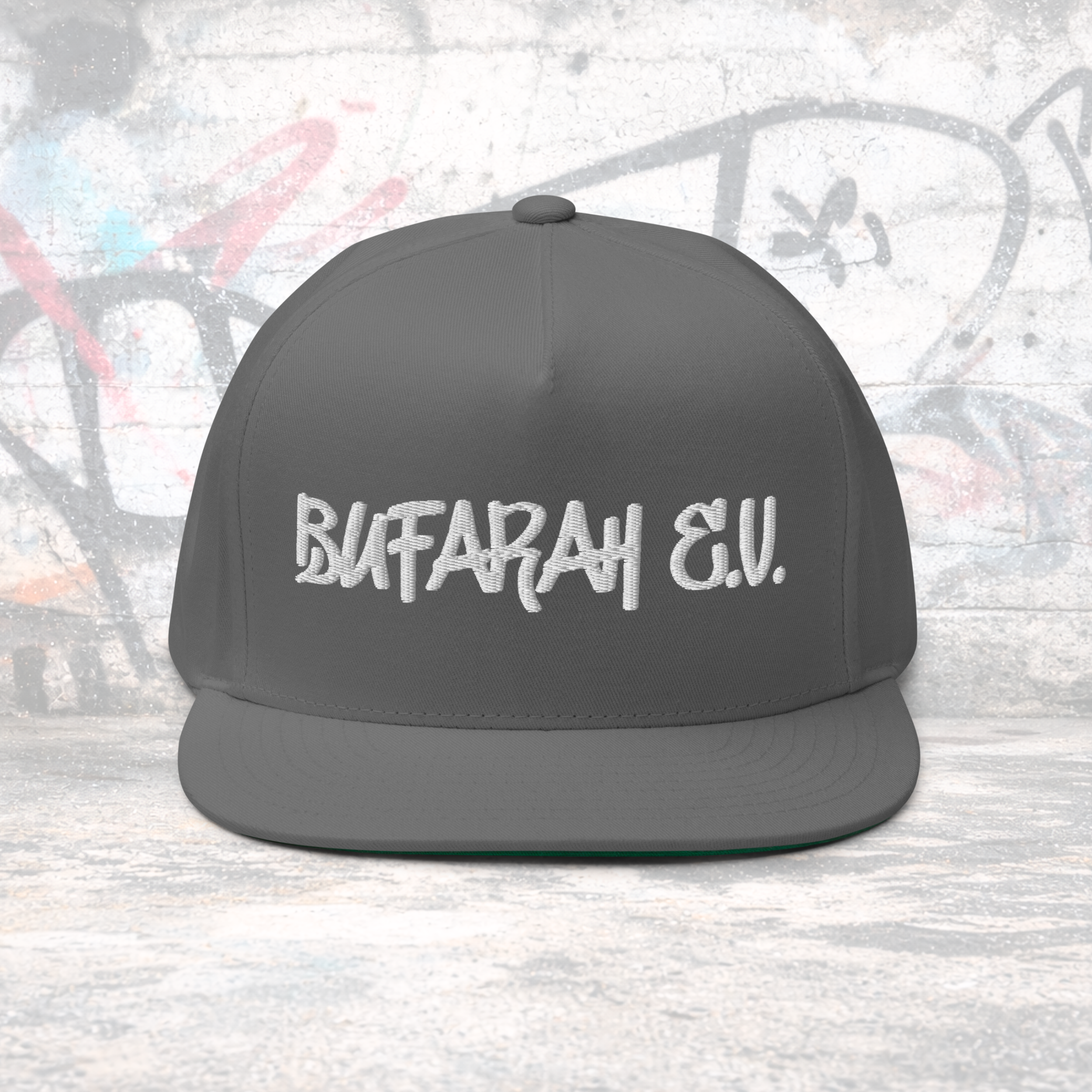 Flat Bill-Cap White - Steetz