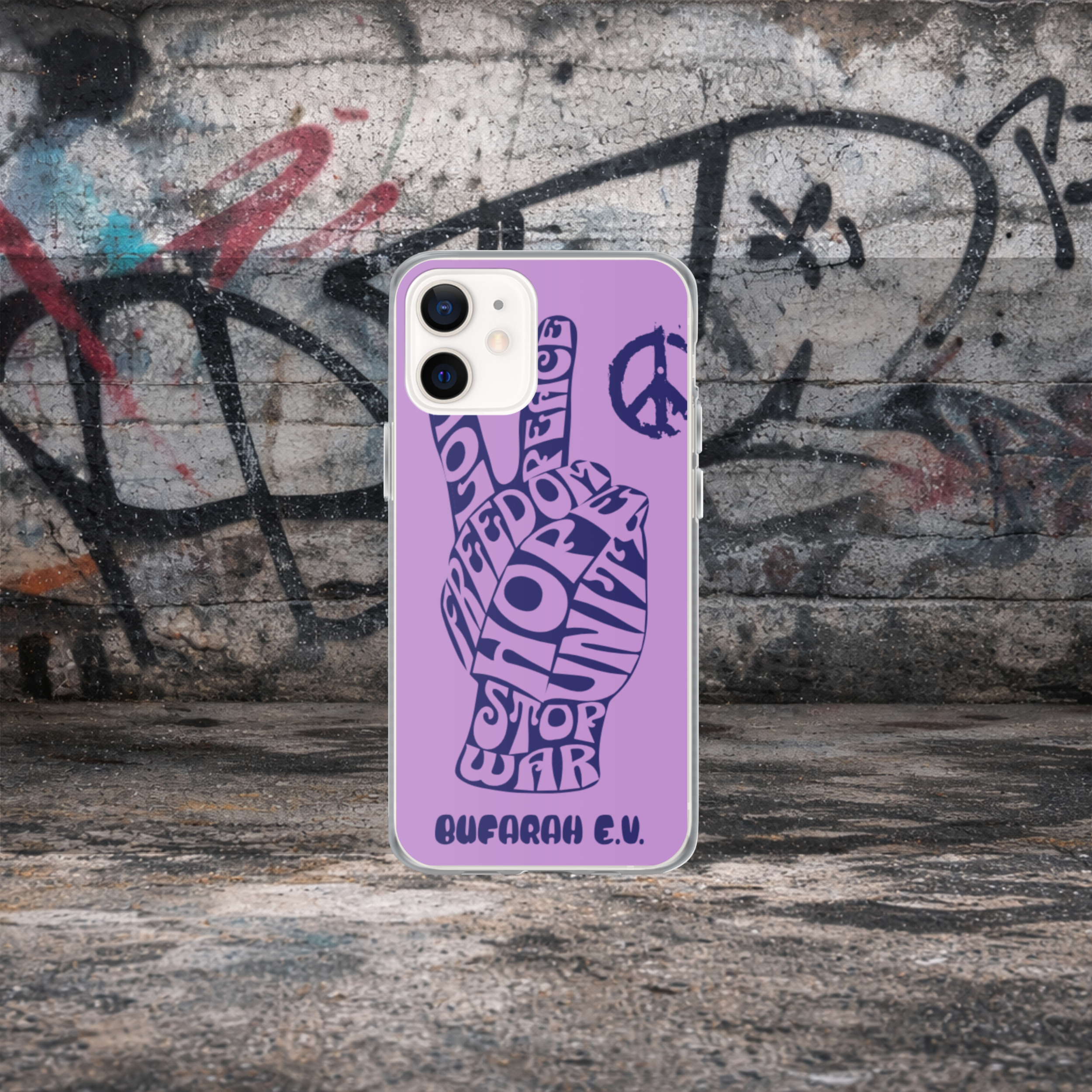 iPhone-Hülle Dream - Rückansicht mit kreativem Jugend-Design
