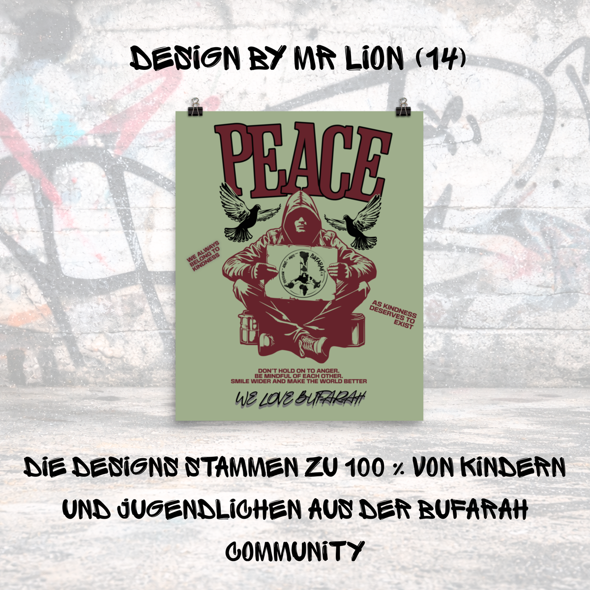 Peace - Premium Poster | Youth Artist #002