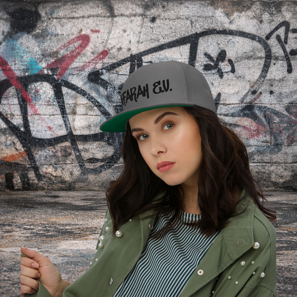 Flat Bill-Cap Black - Streetz