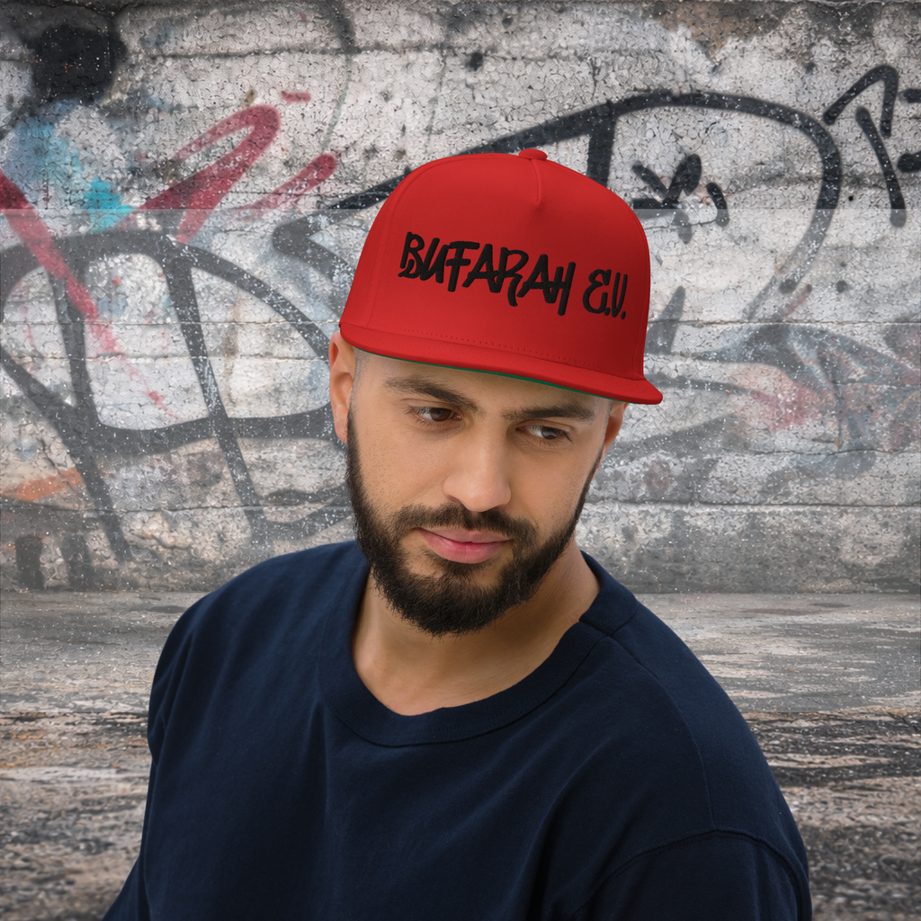 Flat Bill-Cap Black - Streetz