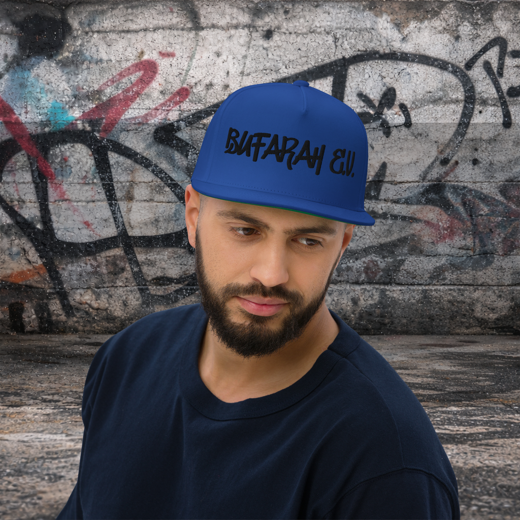 Flat Bill-Cap Black - Streetz
