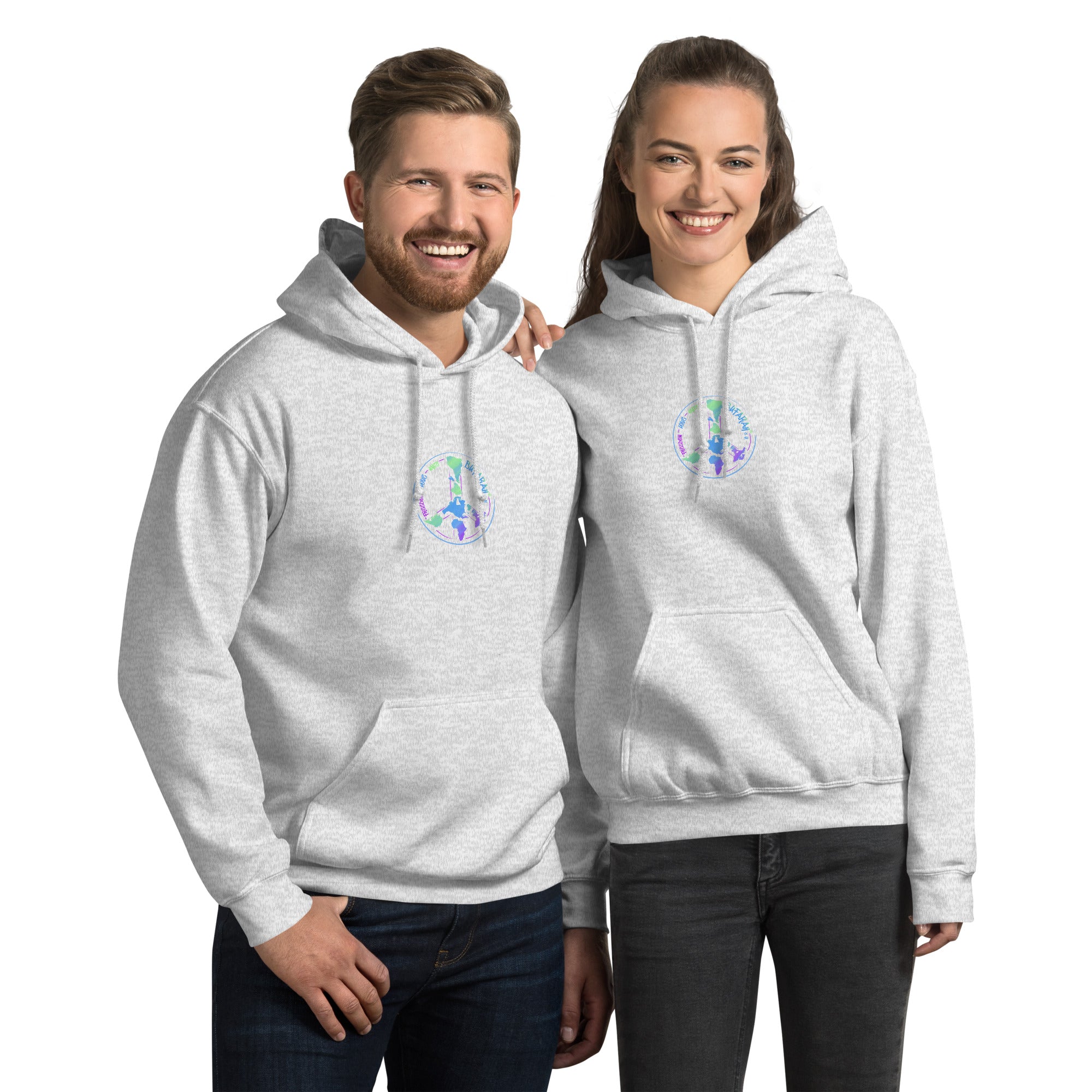 Ash Unisex-Kapuzenpullover Essentialz - Vorderansicht
